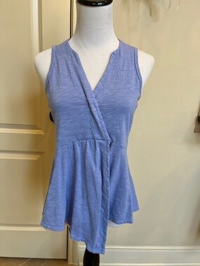 Anthropologie purple top